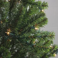 Northlight Medium Balsam Artificial Clear Lights 7 Foot Pre-Lit Pine Christmas Tree