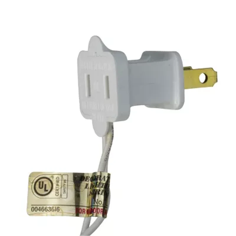 Northlight Woodbury White Pencil Artificial  Green Lights 6 1/2 Foot Pre-Lit Pine Christmas Tree