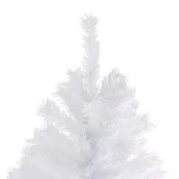 Northlight Full Icy White Spruce Artificial Unlit 7 Foot Christmas Tree