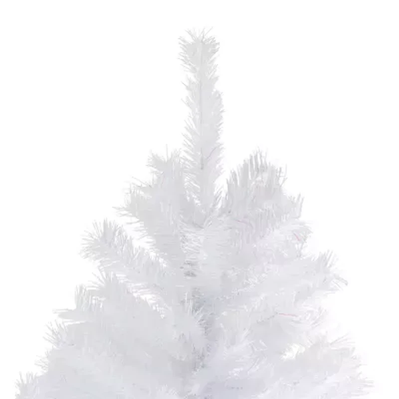 Northlight Icy White Iridescent Spruce Artificial Unlit 6 Foot Christmas Tree