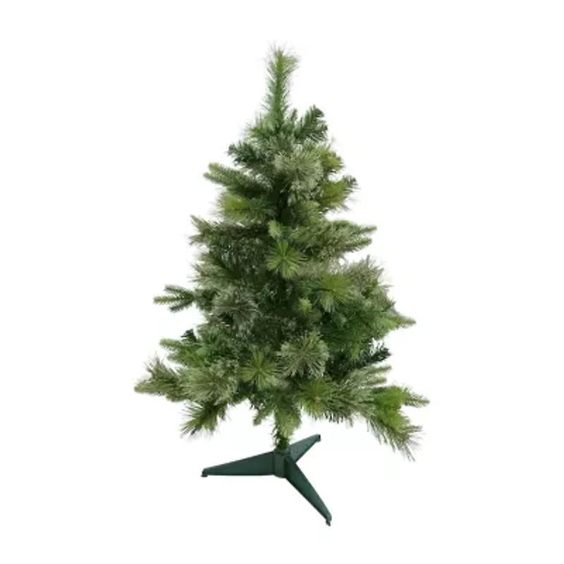 Northlight Kingston Cashmere Artificial Unlit 4 1/2 Foot Pine Christmas Tree