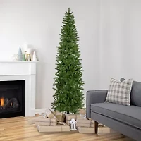 Northlight Silver Lake Pencil Artificial  Unlit 7 1/2 Foot Fir Christmas Tree