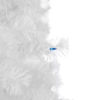 Northlight Slim White Artificial Blue Lights 4 Foot Pre-Lit Pine Christmas Tree