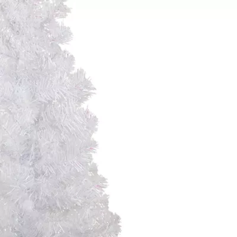 Northlight Rockport White Artificial Unlit / Foot Pine Christmas Tree