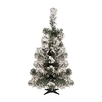 Northlight Medium Bristol Artificial Warm Clear Led Lights 2 Foot Pre-Lit Pine Christmas Tree