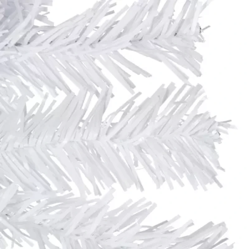 Northlight Woodbury White Slim Artificial Unlit Foot Pine Christmas Tree