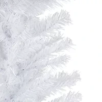 Northlight Woodbury White Slim Artificial Unlit Foot Pine Christmas Tree