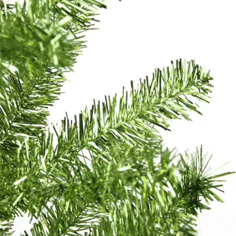 Northlight Medium Green Tinsel Twig Artificial Unlit 3 Foot Pine Christmas Tree