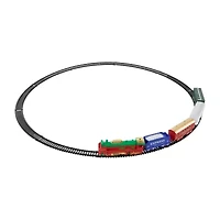 Northlight 21 Pc Green And Red Battery Operated Lighted And Animated Classic Train Set Christmas Tabletop Decor