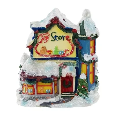 Northlight 4in Toy Store Building Christmas Village
