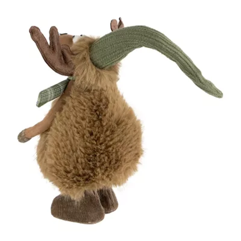 Northlight 13in Whimsical Standing Moose Decoration Christmas Figurine
