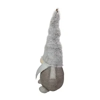 Northlight 23.5in Led Lighted Brown And White Knit  Christmas Christmas Gnome