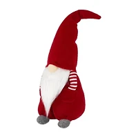 Northlight 20in Red And White Inhands In Pocketin Boy Christmas  Decoration Christmas Gnome