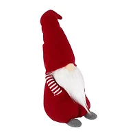 Northlight 20in Red And White Inhands In Pocketin Boy Christmas  Decoration Christmas Gnome