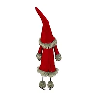 Northlight 17in Red And White Santa  Christmas Figurine Christmas Gnome