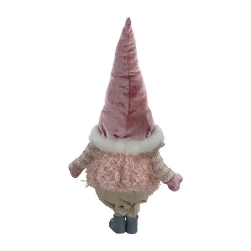 Northlight 16in Led Lighted Mauve Boy  Christmas Christmas Gnome