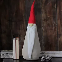 Northlight 23.5in Red And White Santa  Christmas Tabletop Decor Christmas Gnome