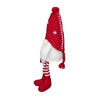 Northlight 18-Inch Plush Red And White Sitting Christmas  Tabletop Decoration Christmas Gnome