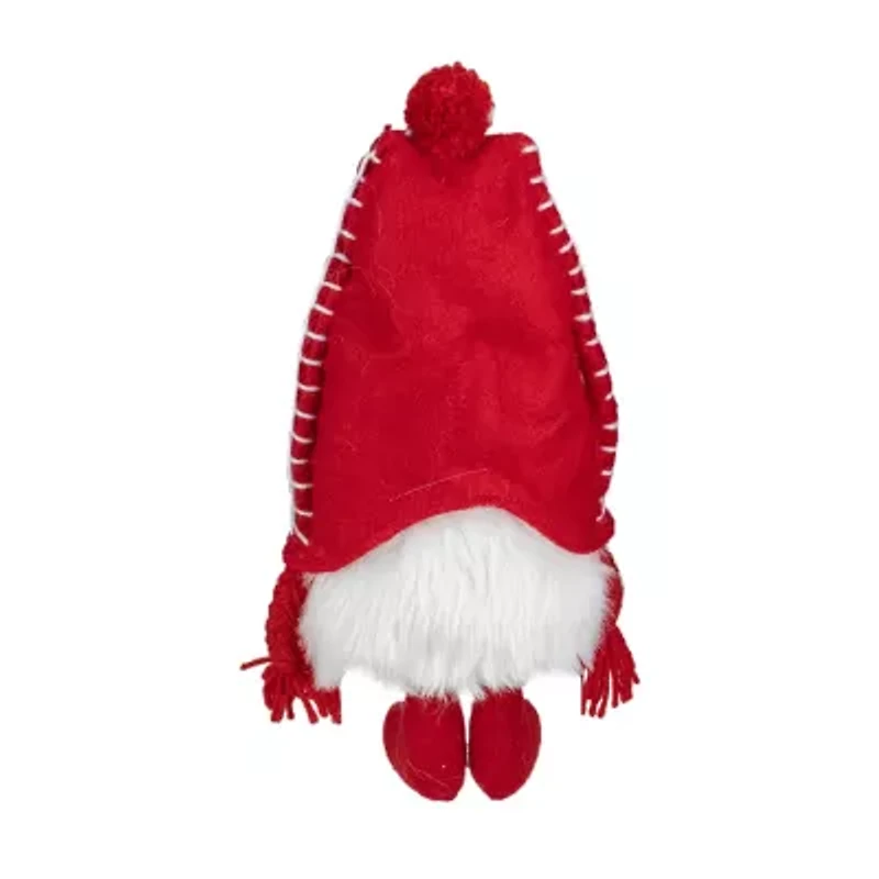Northlight 18-Inch Plush Red And White Sitting Christmas  Tabletop Decoration Christmas Gnome