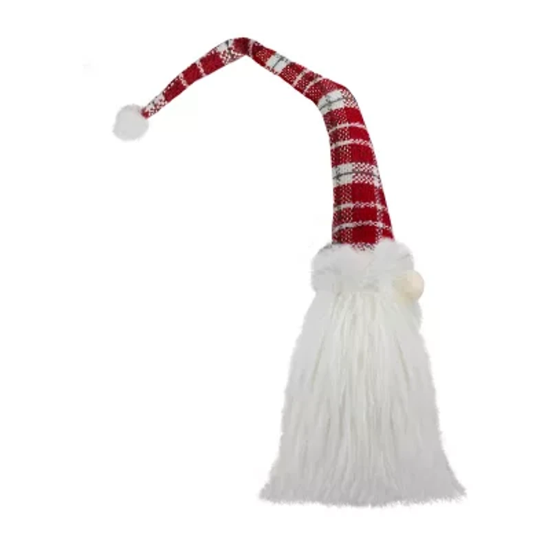 Northlight 29.5-Inch Red And White Tabletop Santa Claus Sitting Christmas  Decoration Christmas Gnome