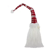 Northlight 29.5-Inch Red And White Tabletop Santa Claus Sitting Christmas  Decoration Christmas Gnome
