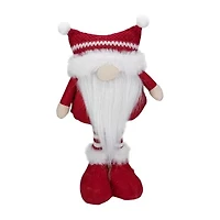 Northlight 12.5in Red And White Standing Tabletop Christmas Christmas Gnome