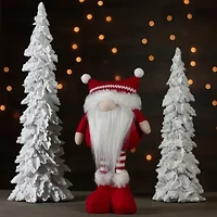 Northlight 12.5in Red And White Standing Tabletop Christmas Christmas Gnome