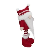 Northlight 12.5in Red And White Standing Tabletop Christmas Christmas Gnome