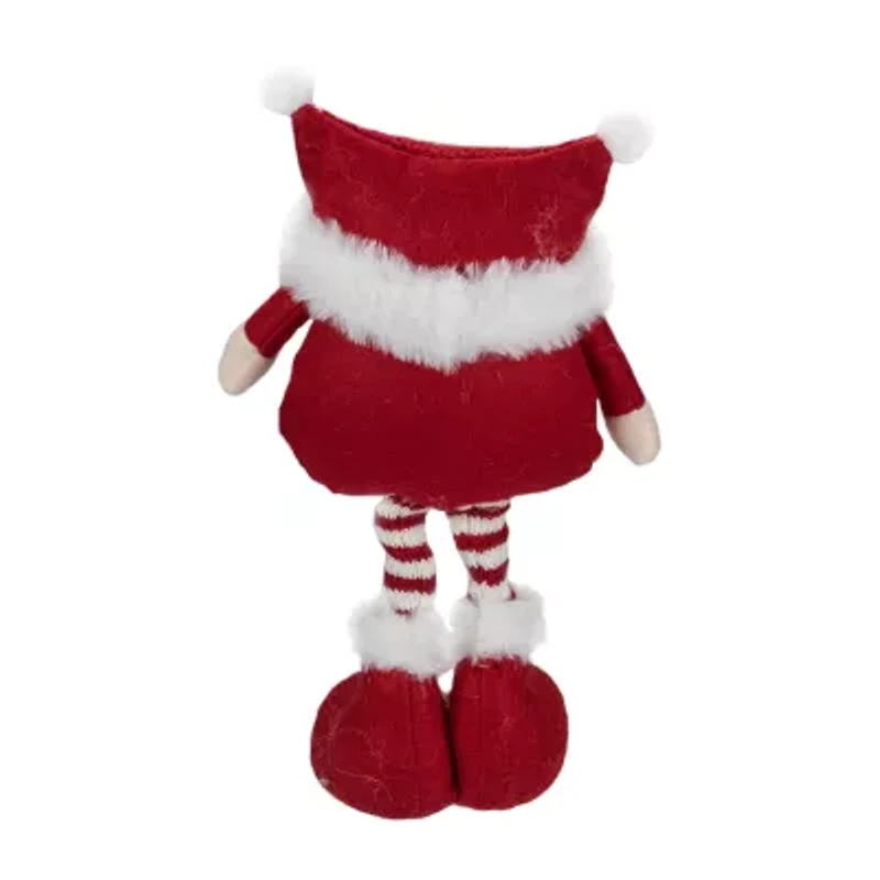 Northlight 12.5in Red And White Standing Tabletop Christmas Christmas Gnome