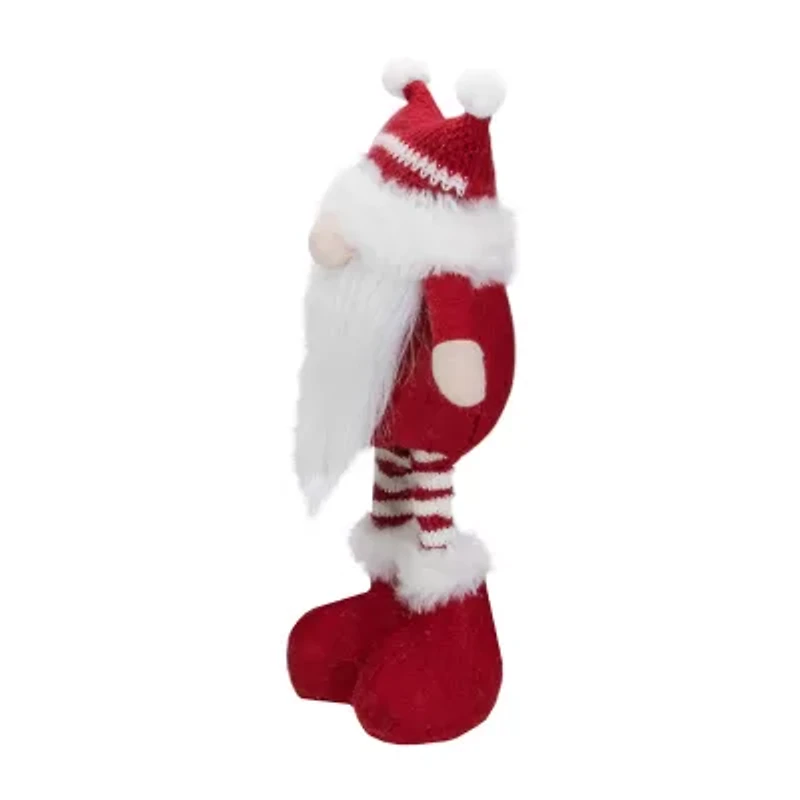 Northlight 12.5in Red And White Standing Tabletop Christmas Christmas Gnome