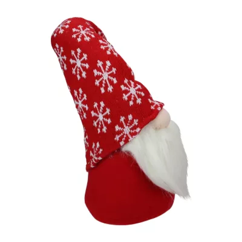 Northlight 8in Big Nose Plush Red Santa  Christmas Christmas Gnome