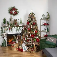 Northlight 21-Inch Green And Brown Weighted Christmas Tree  Tabletop Christmas Gnome