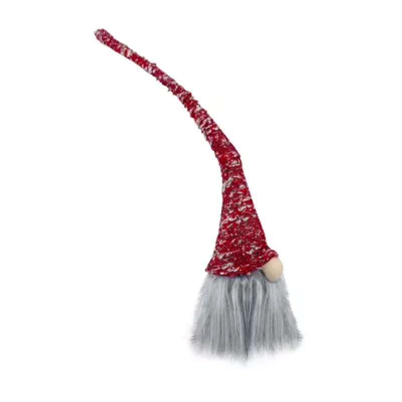 Northlight 18in Lighted Red And Gray Christmas Christmas Gnome