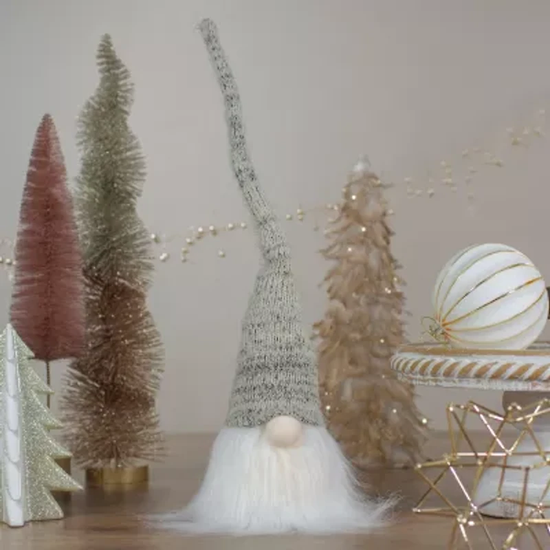 Northlight 19in Battery Operated  Christmas Decoration Warm White Light Christmas Gnome