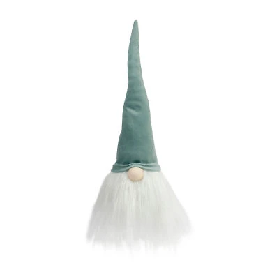 Northlight 15in Green And White  Head Christmas Tabletop Decor Christmas Gnome