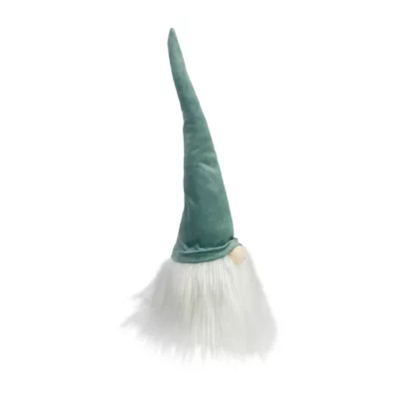 Northlight 15in Green And White  Head Christmas Tabletop Decor Christmas Gnome