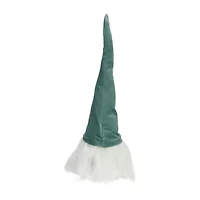 Northlight 15in Green And White  Head Christmas Tabletop Decor Christmas Gnome