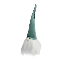 Northlight 15in Green And White  Head Christmas Tabletop Decor Christmas Gnome