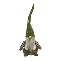 Northlight 12in Green And Brown Sitting  Christmas Christmas Gnome