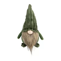 Northlight 12in Green Plush Christmas  Decoration Christmas Gnome