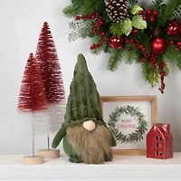 Northlight 12in Green Plush Christmas  Decoration Christmas Gnome