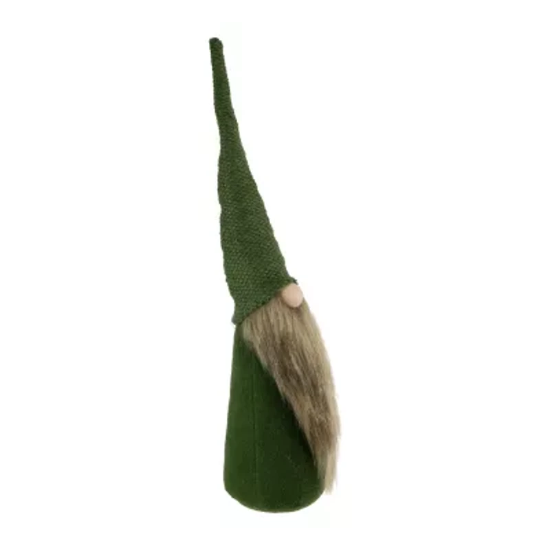Northlight 19in Forest Green Christmas  Tabletop Decoration Christmas Gnome