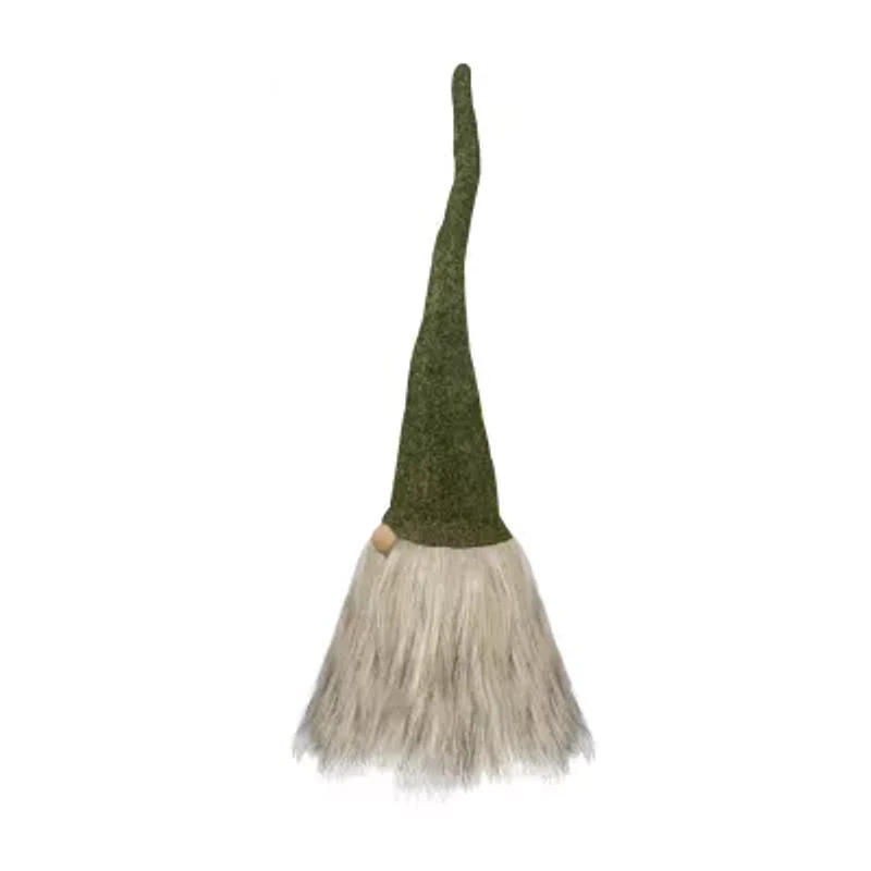 Northlight 14in Green And Gray Christmas Christmas Gnome