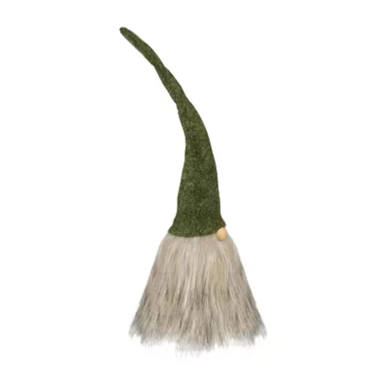 Northlight 14in Green And Gray Christmas Christmas Gnome