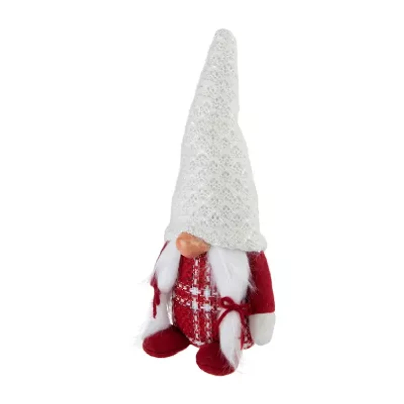 Northlight 10in Red And White Nordic Girl  Christmas Decoration Christmas Gnome