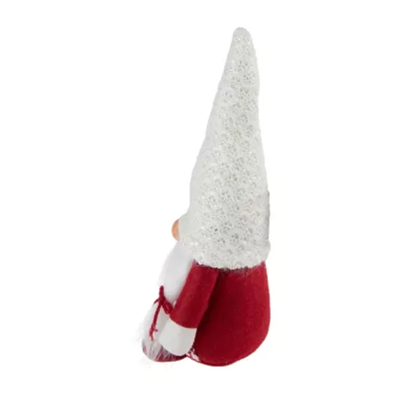 Northlight 10in Red And White Nordic Girl  Christmas Decoration Christmas Gnome