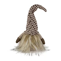 Northlight 12.5in Beige And Brown Sitting  Christmas Christmas Gnome