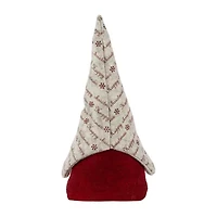 Northlight 12in Red And Gray Inhappy Christmasin Christmas Gnome