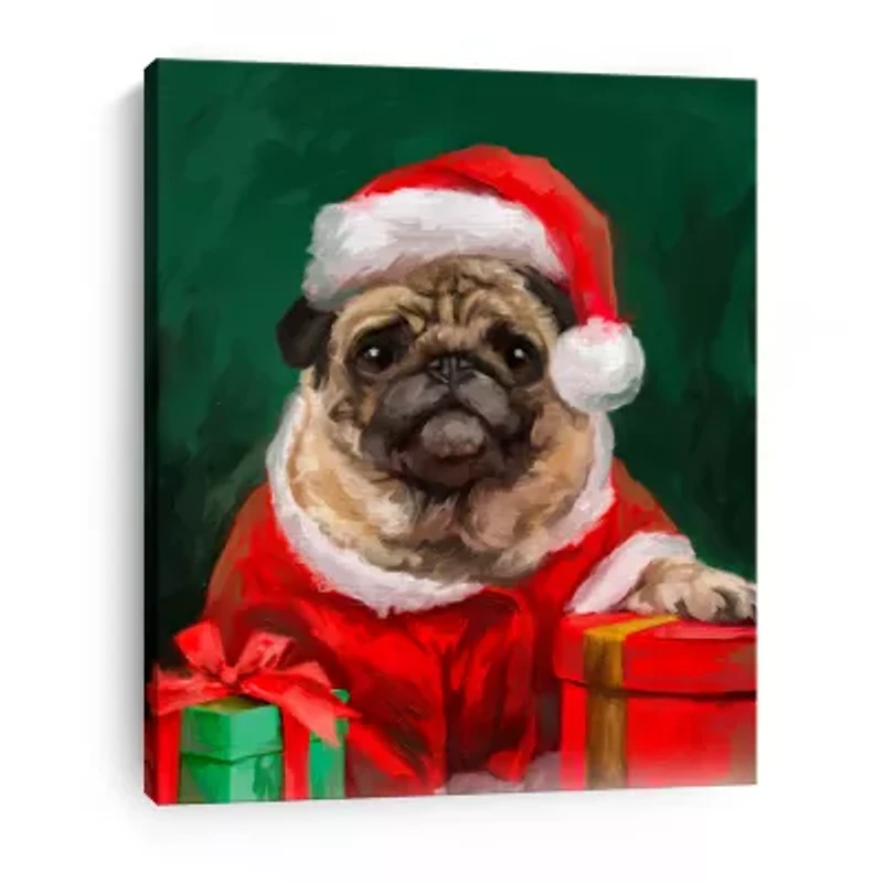 Lumaprints Christmas V Canvas Art