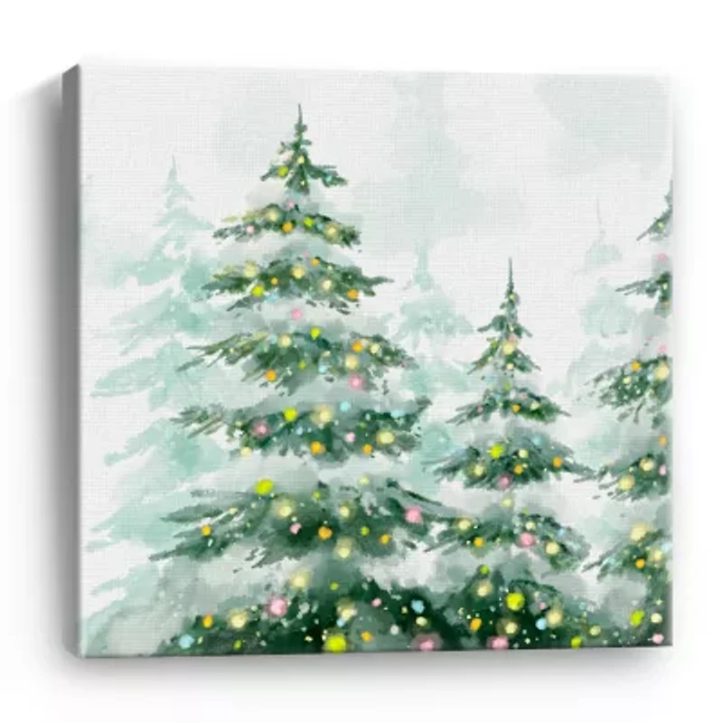 Lumaprints Christmas Vi-A Canvas Art
